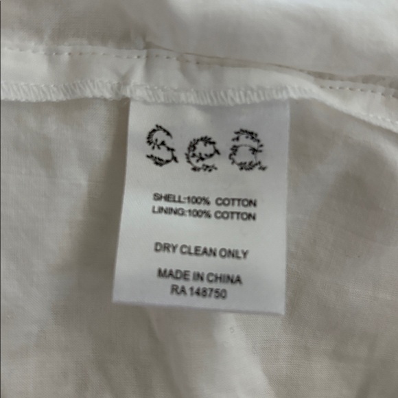 NWT Sea New York from Free People White Lace Eyelet beautiful sleeveless dress. - Picture 14 of 14